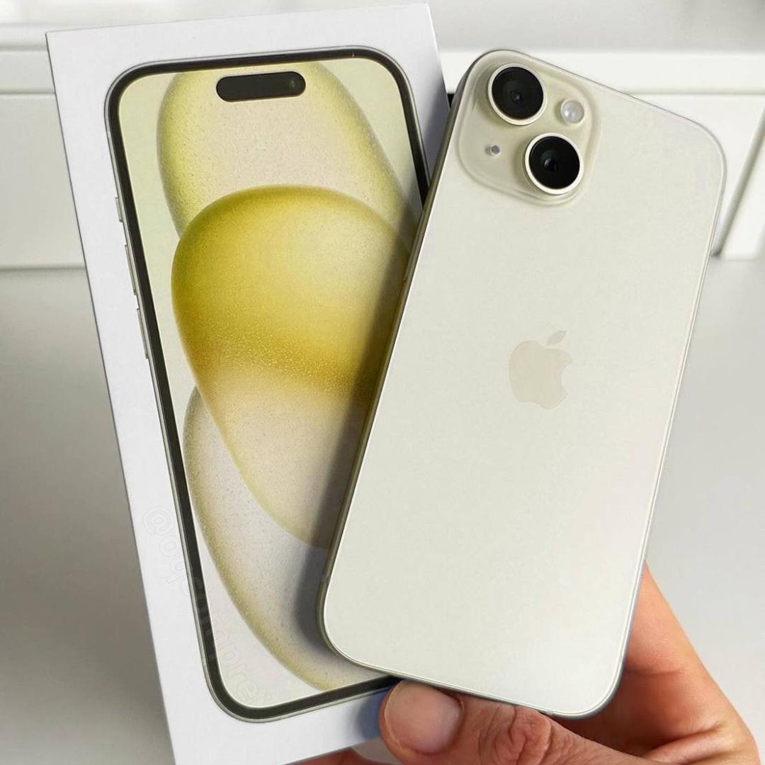 Apple iPhone 15 Plus (256 GB) — Amarelo na Amazon
