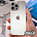 Apple iPhone 15 Pro (256 GB) — Titânio natural na Amazon