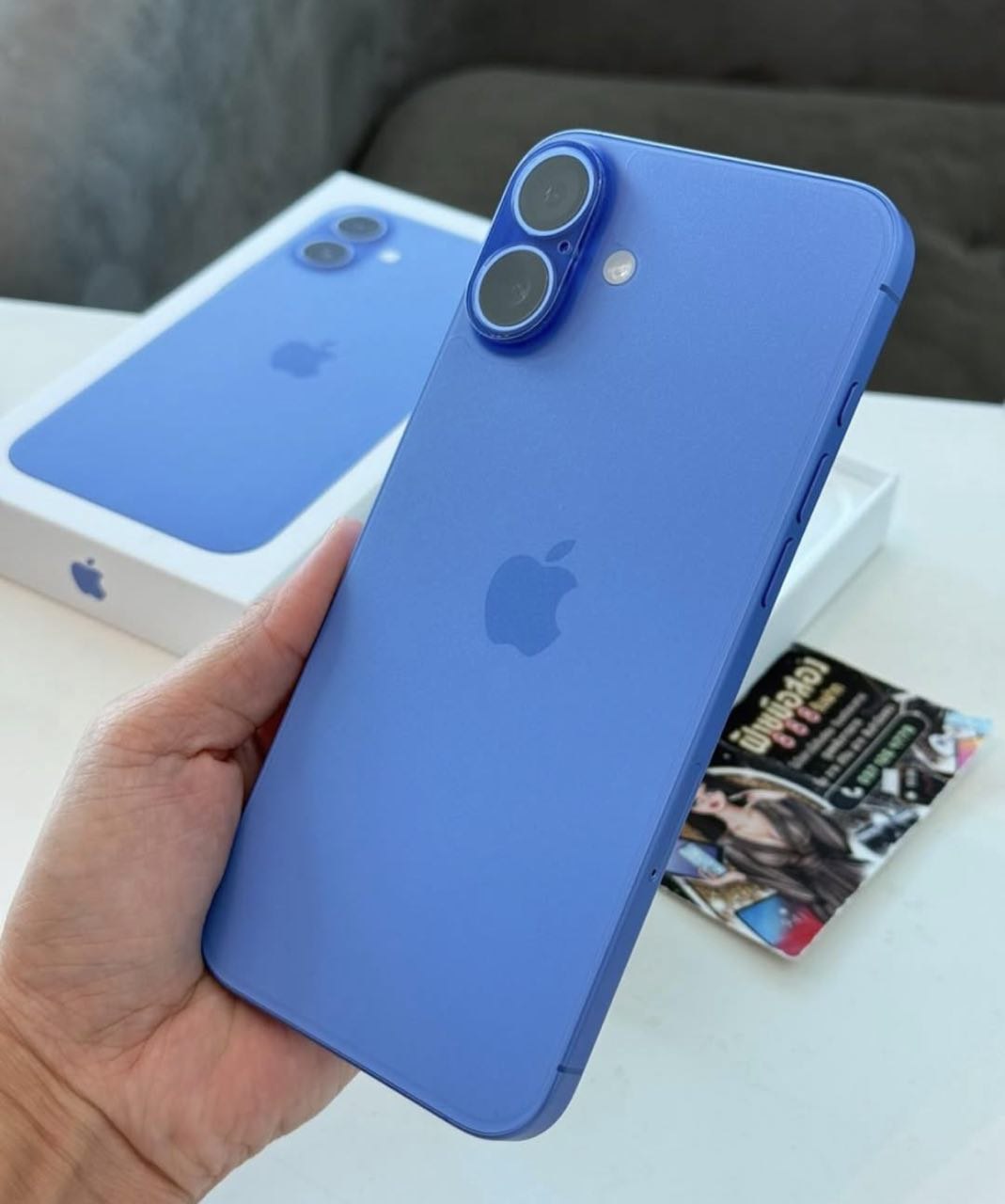 Apple iPhone 16 Plus (128 GB) – Ultramarino na Amazon