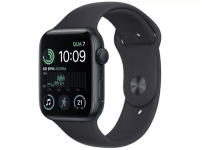 Apple Watch SE 44mm GPS Caixa Meia-noite Alumínio – Pulseira Esportiva Meia-noite na Magazine Luiza