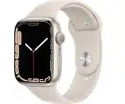 Apple Watch Series 7 45mm GPS Caixa Estelar – Alumínio Pulseira Esportiva na Magazine Luiza