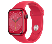Apple Watch Series 8 (GPS), Smartwatch com caixa (PRODUCT) RED de alumínio – 41 mm • Pulseira esportiva (PRODUCT) RED – Padrão na Amazon