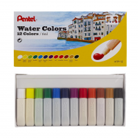 Aquarela HTP Pentel A Base De Água 12 Cores na Amazon