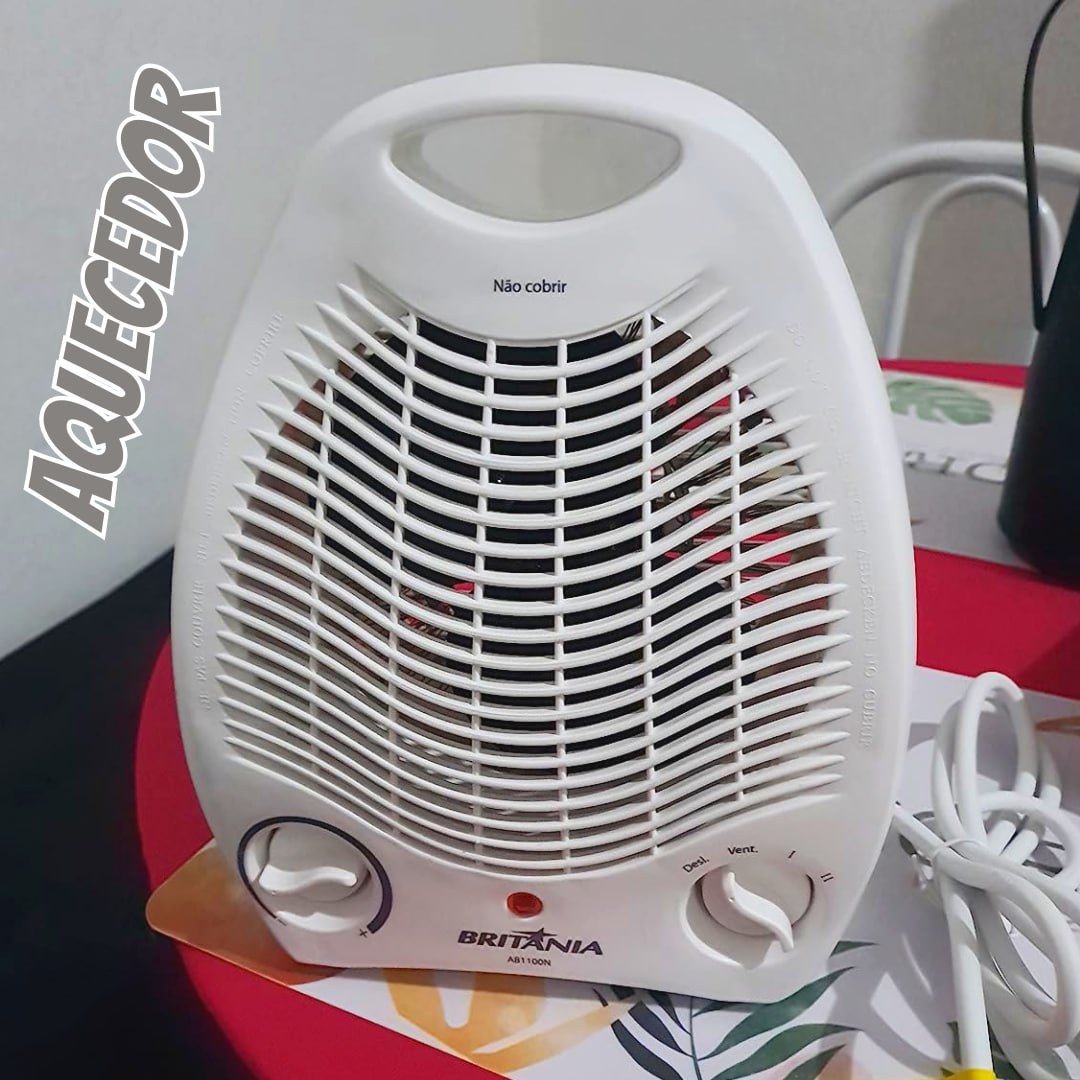 Aquecedor Elétrico 2 Em 1 Britânia 1500w Ab1100n 110v 110v na Amazon