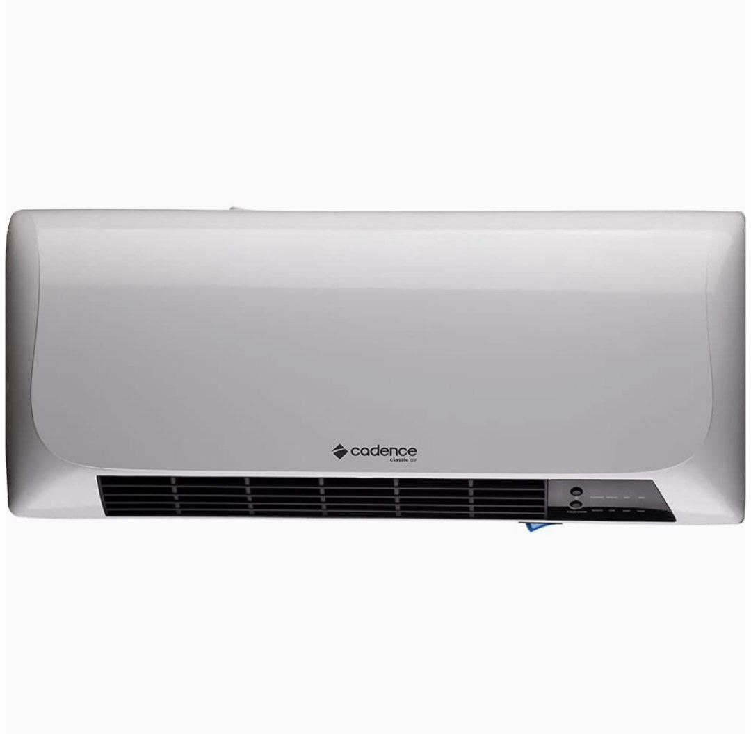Aquecedor Elétrico Cadence Classic Air, Controle Remoto, 1500W, 25m², Branco, 110V, AQC500 na Amazon