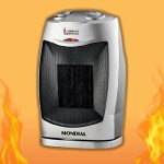 Aquecedor Termo Ceramic, Mondial, Preto/Prata na Amazon