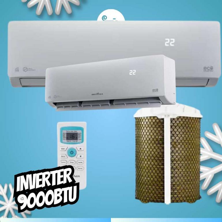 Ar-Condicionado Britânia Inverter 9000Btu Frio Branco BAC9000ITFM9W – 220V – BRITANIA na Magazine Luiza