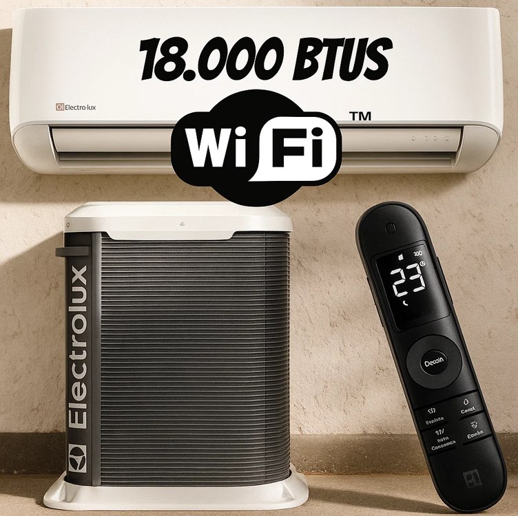 Ar-Condicionado Electrolux Split 18.000 BTUs Color Adapt Quente/Frio (UI18R/UE18R) 220V na Amazon