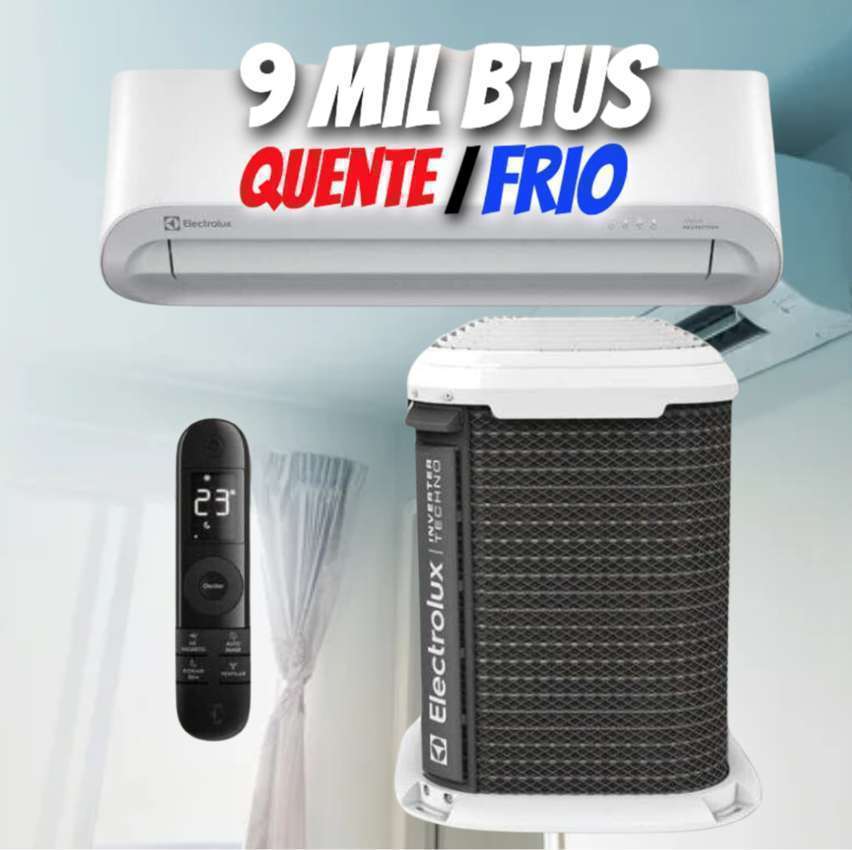 Ar-Condicionado Electrolux Split 9.000 BTUs Color Adapt Quente/Frio (UI09R/UE09R) 220V na Amazon