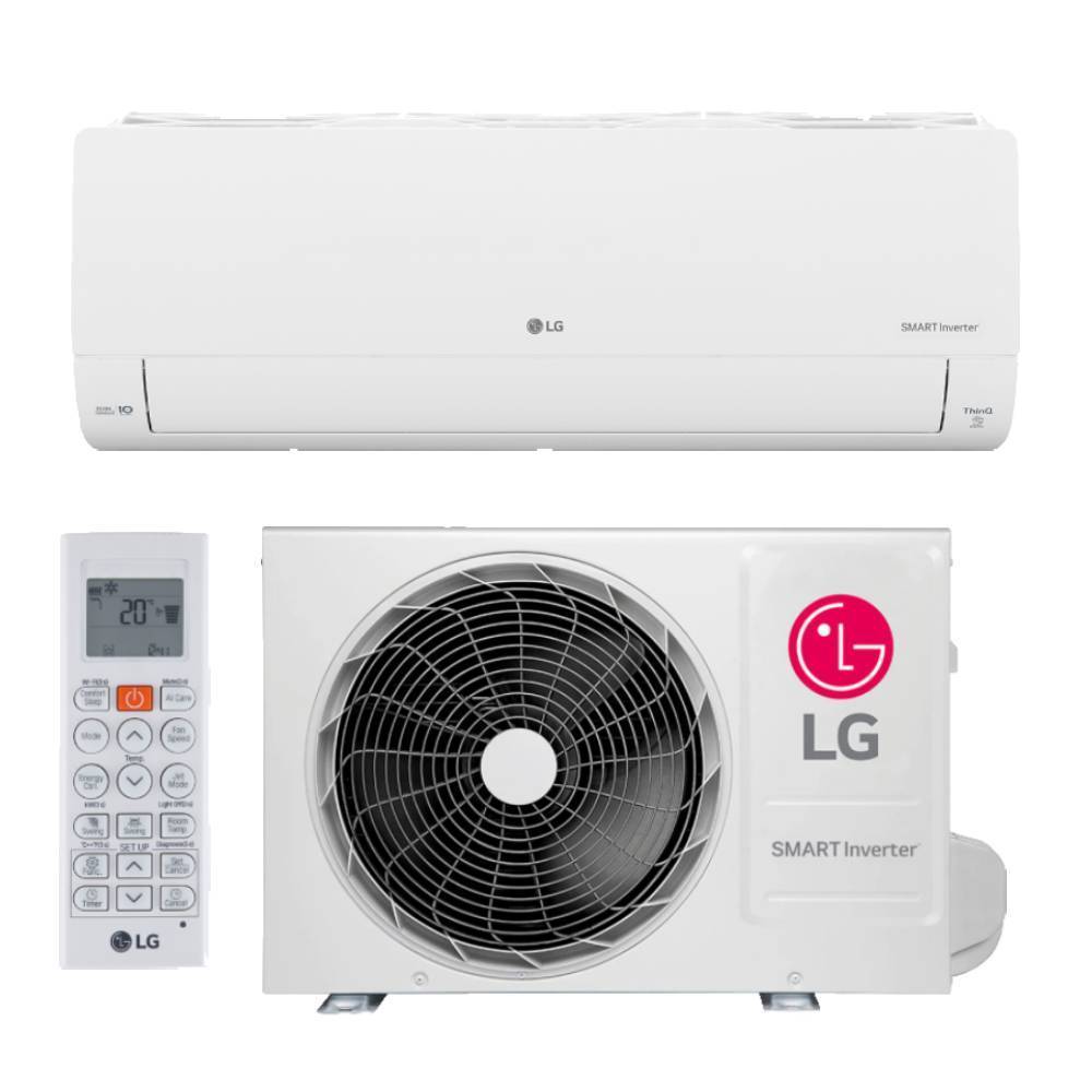 Ar Condicionado LG AI Smart Inverter Voice 9000 BTUs Frio na Shopee