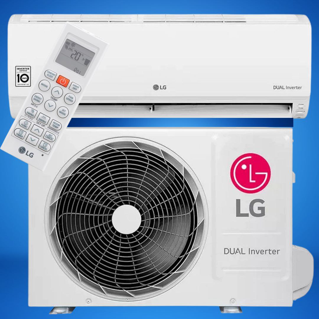 Ar Condicionado LG Dual Inverter Compact + ia 12000 BTUs Frio na Americanas