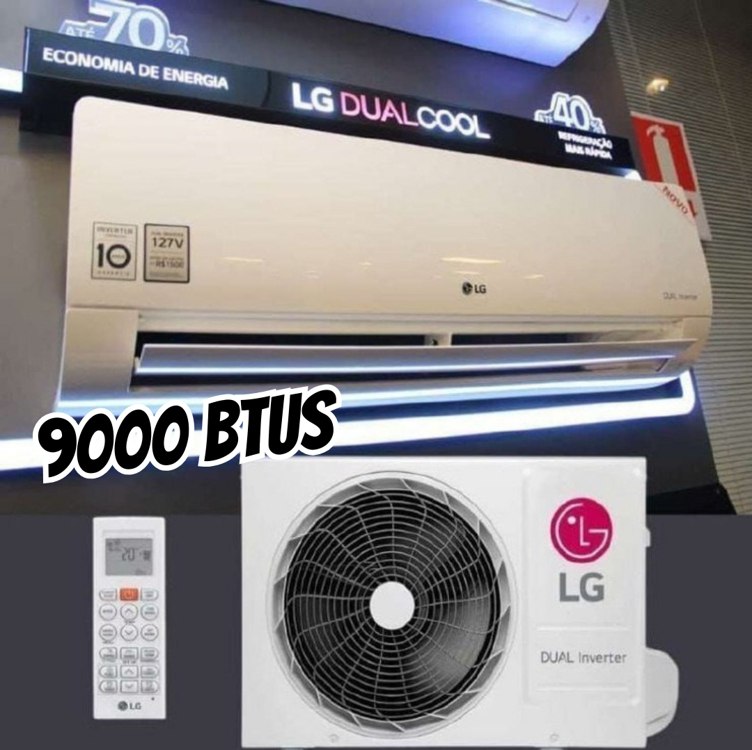 Ar-Condicionado LG DUAL Inverter Voice +AI 9.000 BTUS Frio 220V S3-Q09AA31AAr-Condicionado LG DUAL Inverter Voice +AI 9.000 BTUS Frio 220V S3-Q09AA31A na WebContinental