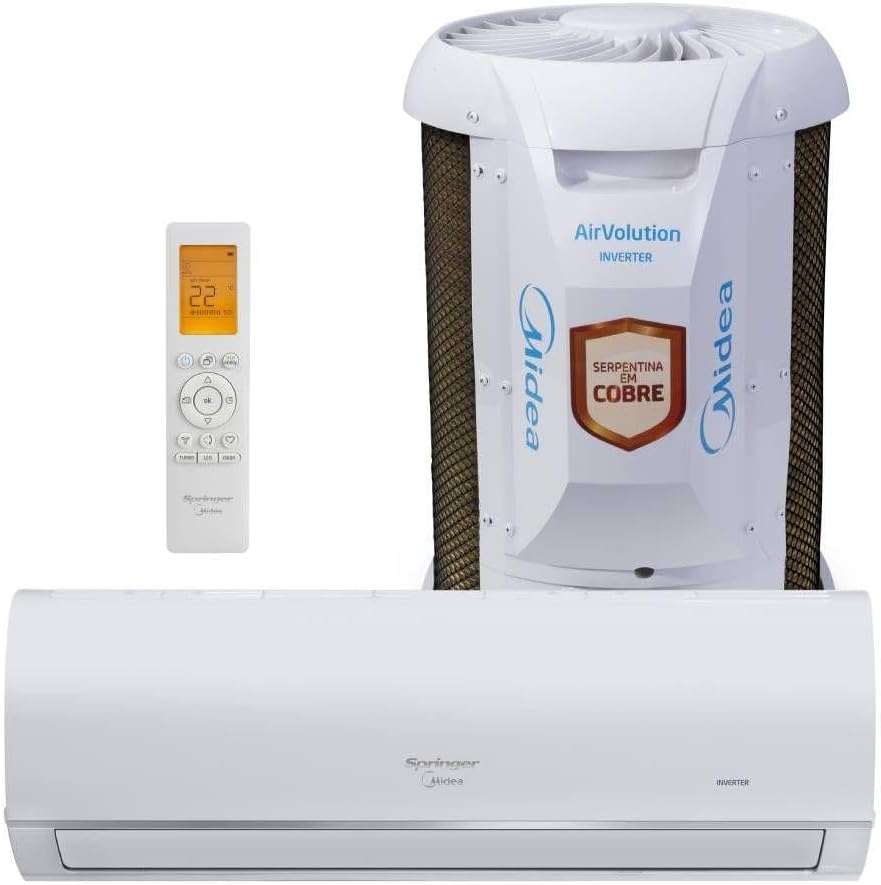 Ar Condicionado Midea Airvolution 12000 Btu Quente/frio 220v na Amazon