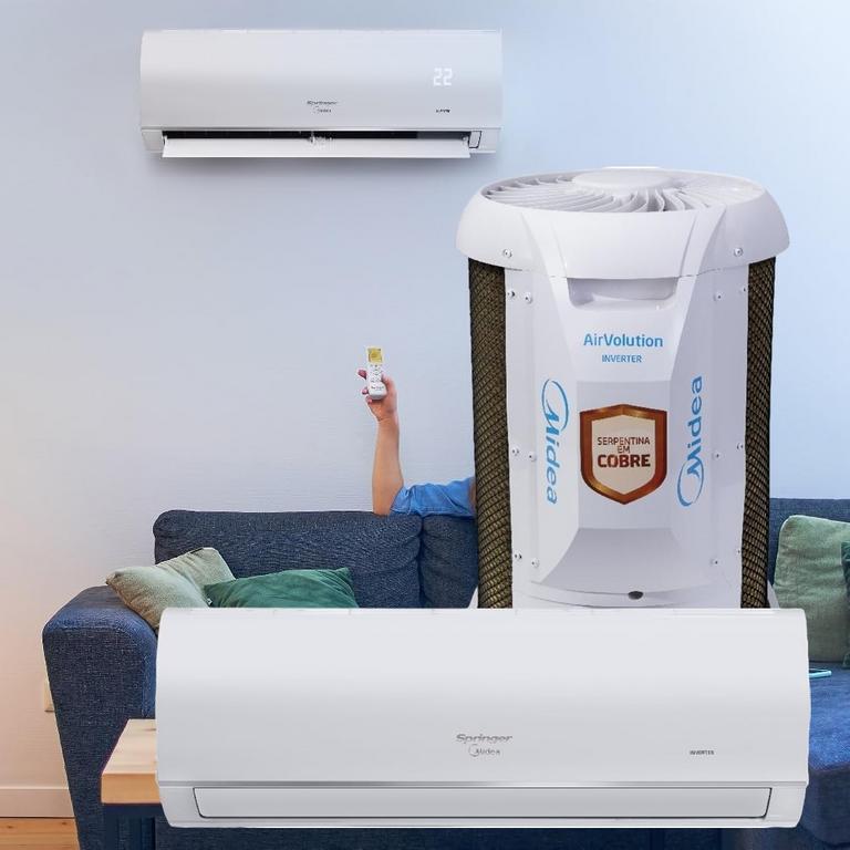 Ar Condicionado Midea Split HW 9.000 BTU/h Frio AirVolution Connect Inverter Monofásico 42AFVCI09S5 na Amazon