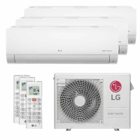 Ar Condicionado Multi Tri Split LG 21000 BTUs (2X7000+1X9000) Quente E Frio Inverter 220V Z3UW21GFB1.AWGZBR1 na WebContinental