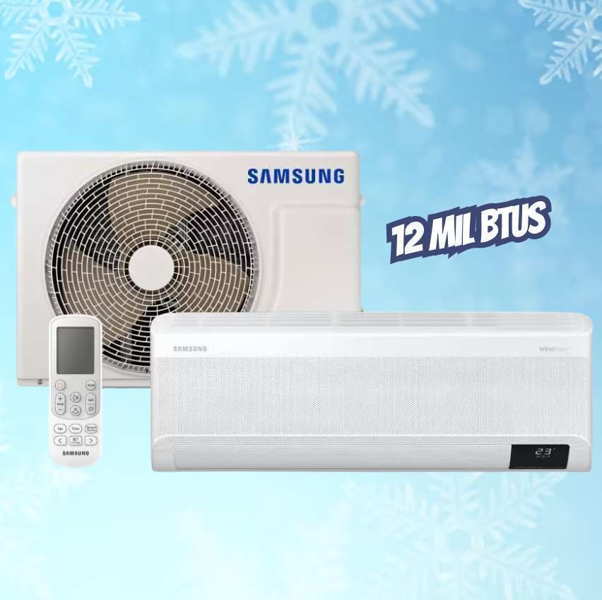 Ar Condicionado Sem Vento Samsung WindFree Frio 12.000 btus (220V) na Extra