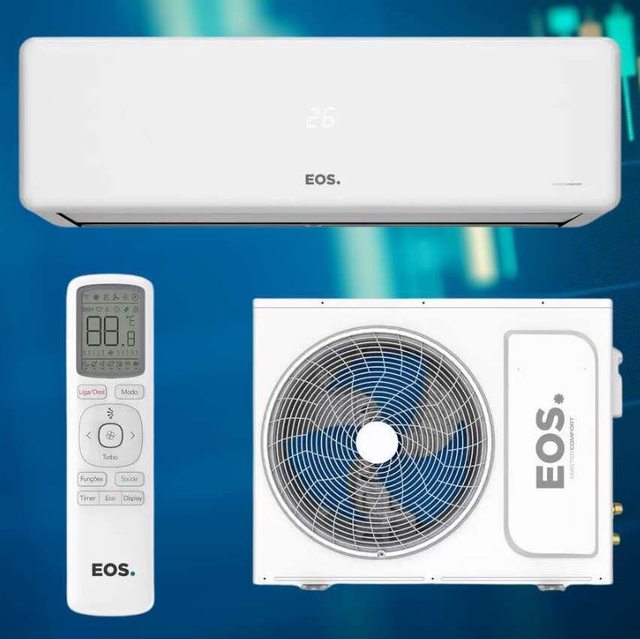Ar-condicionado Split 9000 Btus Eos Master Confort On/off High Wall Só Frio Easm9000fi/easm9000fe 220v na Amazon