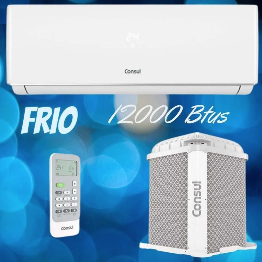 Ar Condicionado Split Consul Hi Wall 12000 BTUs Frio CBN12CB – 220V na Magazine Luiza
