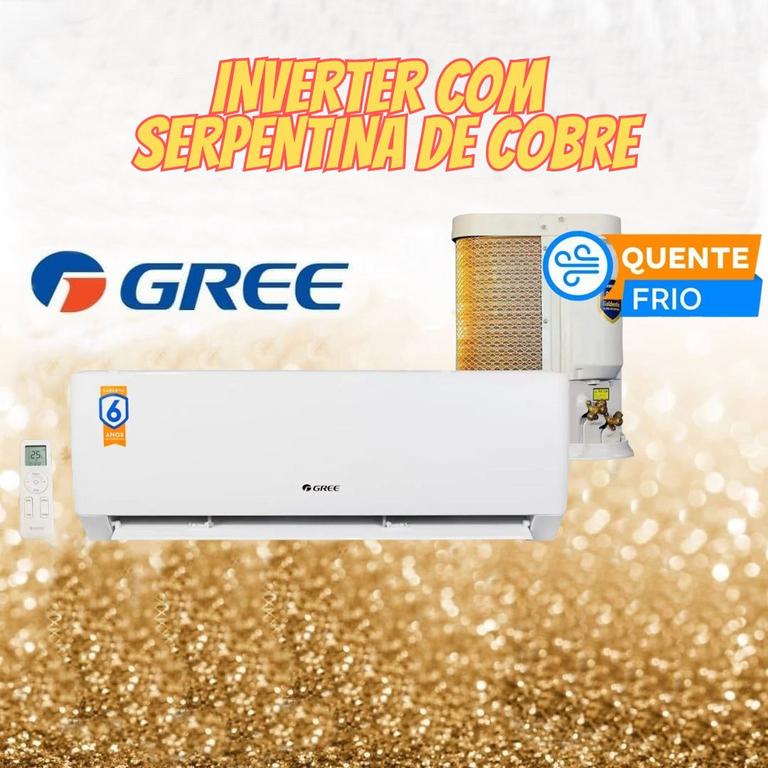 Ar-condicionado Split Gree Inverter 12.000 BTUs – Quente e Frio Hi-Wall G-Top na Magazine Luiza