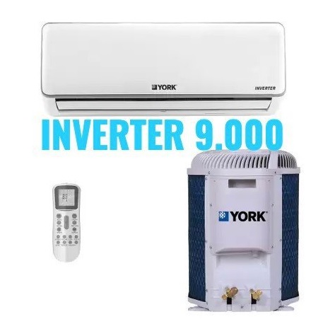 Ar condicionado Split Hi Wall Inverter York 9.000 Btus Frio 220v – Hitachi na Magazine Luiza