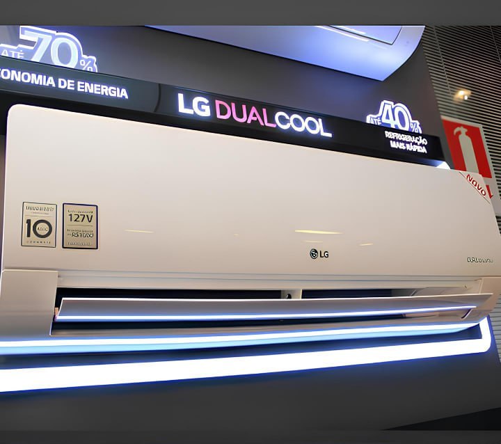 Ar Condicionado Split Hi Wall LG Dual Inverter Compact 9.000 Btus Frio 220v R-32 na Amazon