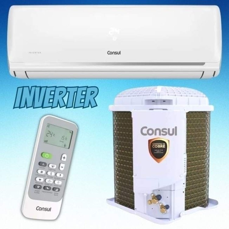 Ar Condicionado Split Hi Wall Triple Inverter Consul 9000 BTU/h Frio CBK09DB – Bivolt na Amazon