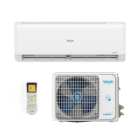 Ar Condicionado Split High Wall Eco Inverter Ii Wifi R-32 Elgin Branco 12000 Btus Frio 220v 45hjfi12c2wb na Carrefour