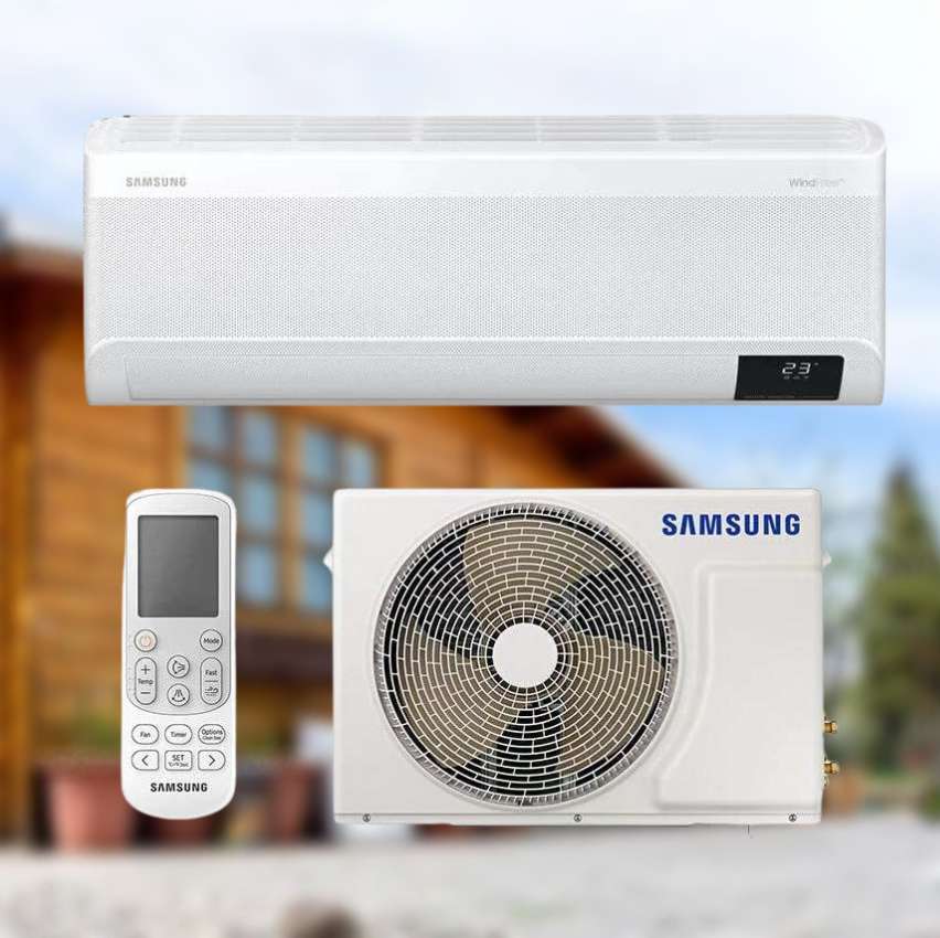 Ar-condicionado Split Inverter 12000 Btus Samsung Windfree Connect High Wall Só Frio Ar12bvfaawknaz 220v na Amazon