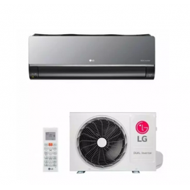 Ar Condicionado Split Inverter LG Hi Wall DUAL Voice ARTCOOL UV Nano 24000 BTUs Quente Frio S4NW24K2RXE - 220V na Dufrio