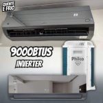 Ar Condicionado Split Inverter Philco Espelhado 9000 Btus Quente e Frio na Amazon