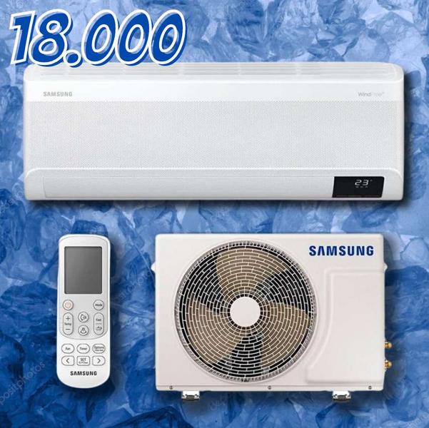 Ar-condicionado Split Inverter Samsung WindFree Connect Sem Vento 18.000 BTUs Frio Branco na Amazon