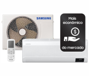 Ar-condicionado Split Inverter Samsung WindFree Pro Energy Sem Vento 12.000 BTUs Frio AR12CVFAAWKNAZ 220V na Amazon