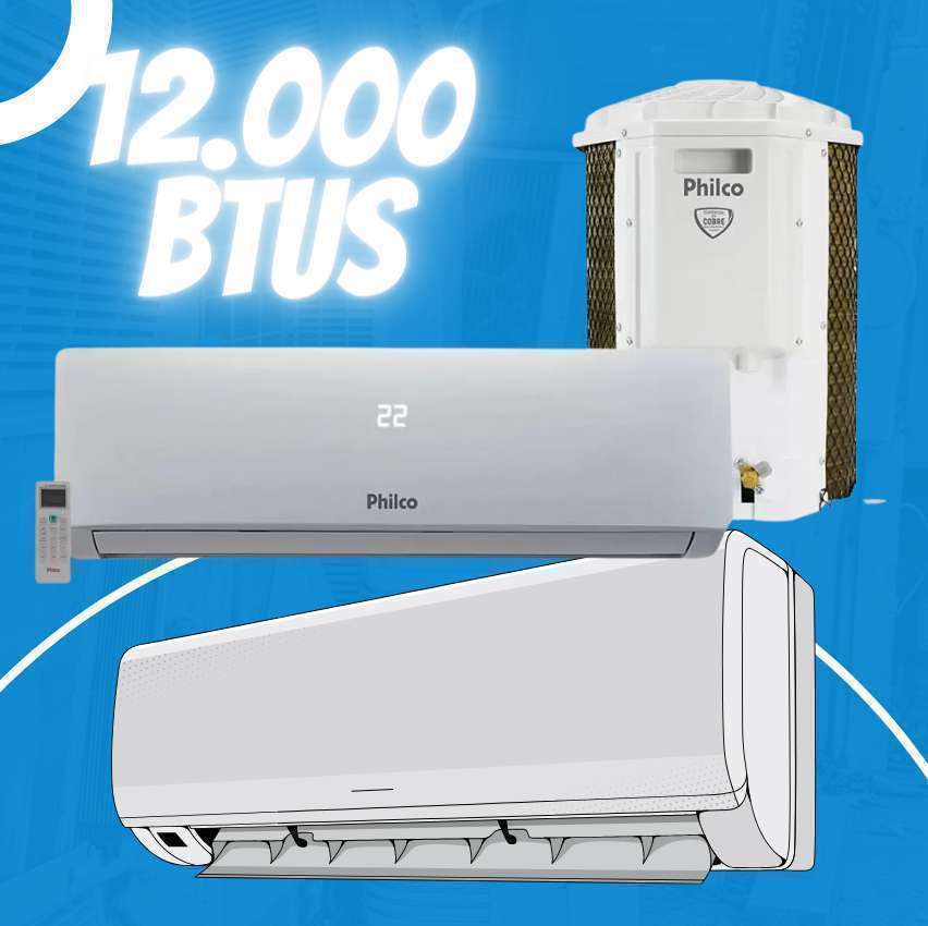 Ar-condicionado Split Philco 12.000 BTUs Quente – e Frio PAC12000TQFM12 na Magazine Luiza