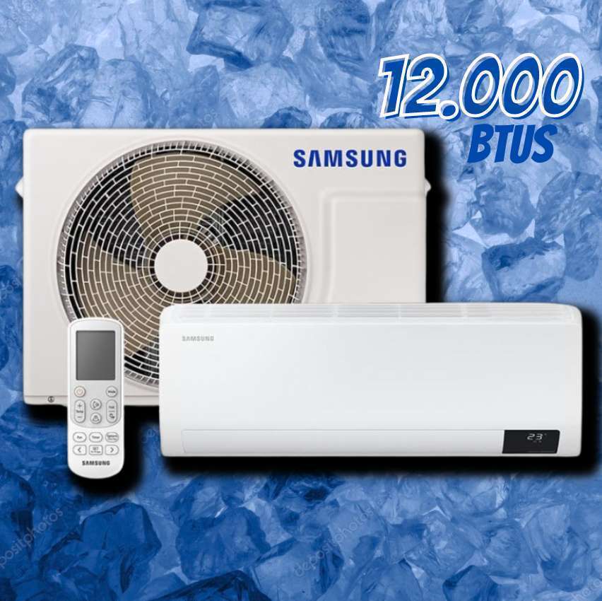 Ar-condicionado Split Samsung Digital Inverter Ultra 12.000 BTUs Frio AR12CVHZAWKNAZ Branco 220V Kit na Amazon