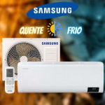 Ar-condicionado Split Samsung Digital Inverter Ultra 12.000 BTUs Quente e Frio AR12BSHZCWKNAZ Branco 220V na Amazon