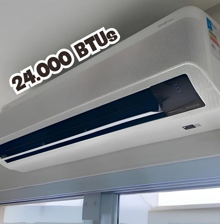 Ar-condicionado Split Samsung Inverter WindFree AI 24.000 BTUs Frio AR60F24D1AWNAZ Branco na Samsung