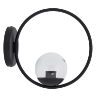 Arandela Sole Circular Pto Cr na Leroy Merlin
