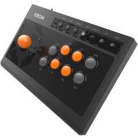 Arcade NOX Krom Fighting Stick Kumite PS4, PS3, Xbox One, PC - NXKROMKMT na KaBuM!