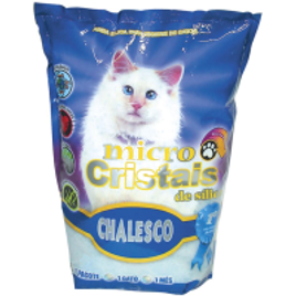 Areia Micro Cristais de Sílica Chalesco para Gatos 1,8kg na Casas Bahia