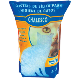 Areia Sílica Chalesco para Gatos 1,8Kg na Casas Bahia