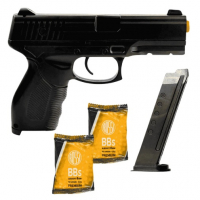 Arma Airsoft Pistola 6mm Spring Rossi 24/7 Vigor V310 + Munições BBs Arena Lazer na Shopee