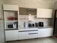 Armário de Cozinha Completa 310cm Branco Reims Madesa XA01 na Magazine Luiza