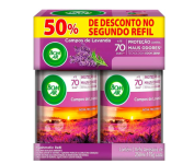 Aromatizador de Ambiente Bom Ar Automático Aerossol Freshmatic Refil na 2ª Unidade Campos de Lavanda na Amazon