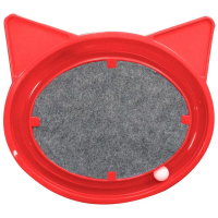 Arranhador Para Gatos Super Cat Relax Pop Brinquedo Arranhador Para Gatos Furacão Pet - Vermelho na Casas Bahia