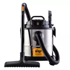 Aspirador de Água e Pó Wap GTW 20L com 1600W de Potência Inox na Ponto