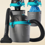 Aspirador de Pó e Água WAP 1400W GTW Compact – Preto e Turquesa na Magazine Luiza