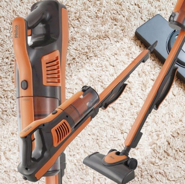 Aspirador de Pó Philco Cyclone Maxx Laranja 1250W – 220v na Americanas