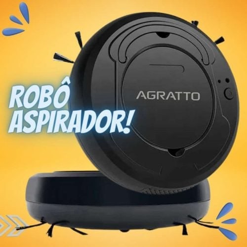 Aspirador de Pó Robo Agratto Praticci 3 em 1 Bivolt Com Carregador USB na Magazine Luiza
