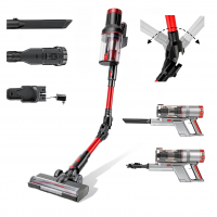 Aspirador De Pó Sem Fio Com Tela De LED, Dobrável Em 180°, Aspirador De Pó Vertical... na Amazon