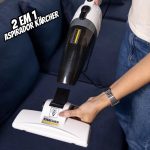 Aspirador de Pó Vertical 2 em 1 Kärcher VCL 1 com Filtro Hepa 1000W na Amazon